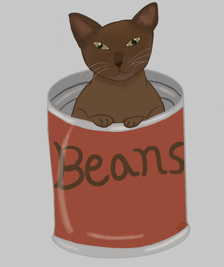 Bust with simple object